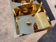 Ayna Altın Mat Siyah Mutfak Lavabo Çift Kase Damla 3.5mm