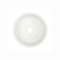 Beyaz Renk Tek Yuvarlak Kase Kuvars Taş Mutfak Lavabo Banyo Drenajı için 3-1 / 2''