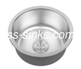 9 inç Lavabo Derinliği Stainless Çelik Mutfak Lavabo Dökme / Poliş Finish ve Modern Stille