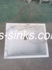 Nikel kare tek kase Alt üst Paslanmaz Çelik Mutfak Lavabo