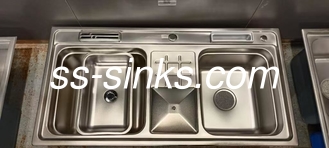 Performans ve kolay kurulum için Topmount Mutfak Lavabo Çift Bowl