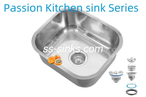 1 Musluk Deliği ve Musluk Deliği Kapağı ile Fırçalanmış Paslanmaz Çelik Çift Gözlü Evye