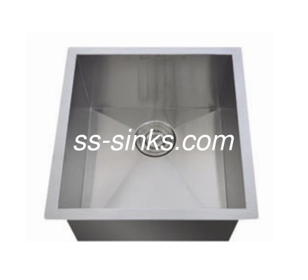 OEM Alt Taşlı Paslanmaz Çelik Mutfak Lavabo 14-1/2 * 17 'İç Boyutlu Tek Kasa