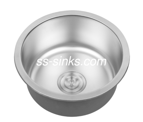 9 inç Lavabo Derinliği Stainless Çelik Mutfak Lavabo Dökme / Poliş Finish ve Modern Stille