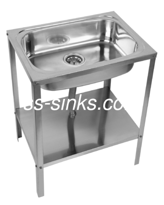 Üst Taşıma Paslanmaz Çelik Lavabo Standı fırçalandı Dönüştürme Yüksekliği 75 cm
