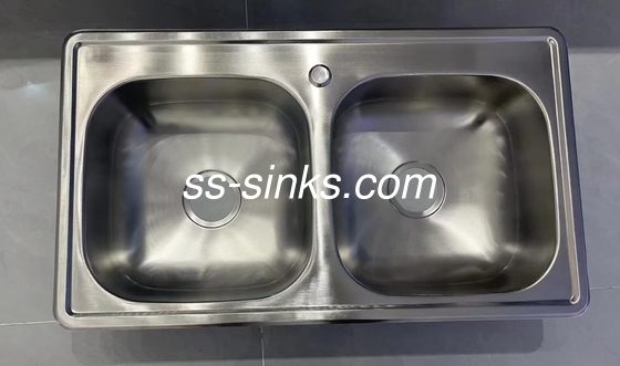 Topmount Paslanmaz Çelik Önlük Lavabo Stil ve Fonksiyonun nihai kombinasyonu