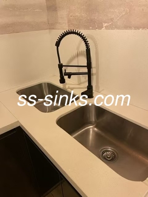 Kabine Alt Montaj Paslanmaz Çelik Mutfak Lavabo 220mm Derinlik Lavabo Tedarikçileri Ve Ürün Derinliği 220mm