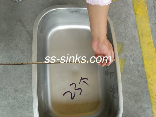 Kabine Alt Montaj Paslanmaz Çelik Mutfak Lavabo 220mm Derinlik Lavabo Tedarikçileri Ve Ürün Derinliği 220mm