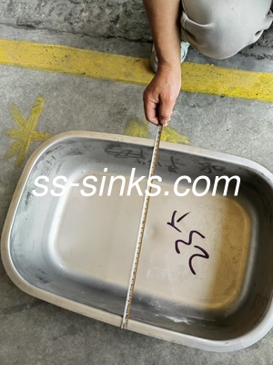 Kabine Alt Montaj Paslanmaz Çelik Mutfak Lavabo 220mm Derinlik Lavabo Tedarikçileri Ve Ürün Derinliği 220mm