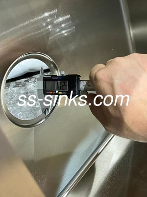 780*430mm vb. Modern İnşaat Dikdörtgen Mutfak Lavabo Paslanmaz