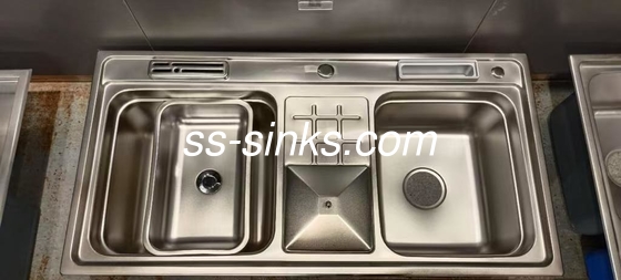 Performans ve kolay kurulum için Topmount Mutfak Lavabo Çift Bowl