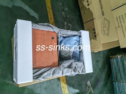 Musluk İçerilen Siyah Paslanmaz Çelik Çift Kuyu Lavabo Siyah Finish 2 Kanal