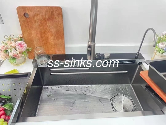 Topmount Mutfak Lavabo 36 Inch Kabine 21cm Bowl Derinliği 3 Musluk Delikleri ve Daha Fazla Top Seçimi