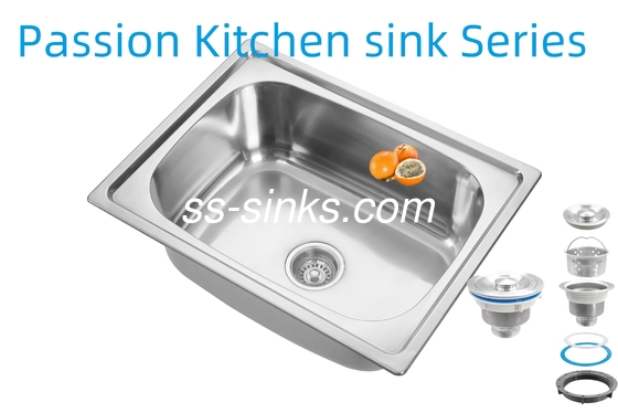 21cm kase derinliği önlük paslanmaz çelik mutfak lavabo 3.5 inç drenaj açılışı performans için
