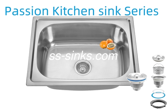 21cm kase derinliği önlük paslanmaz çelik mutfak lavabo 3.5 inç drenaj açılışı performans için