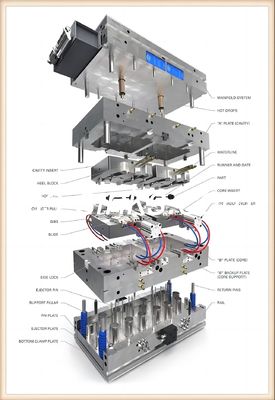 CAD CNC Çelik Malzeme Mutfak Lavabo Kalıbı Döküm Kalıbı