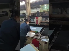 OEM ODM emboss bitmiş paslanmaz çelik el yapımı lavabo fabrika kesme malzeme makinesi